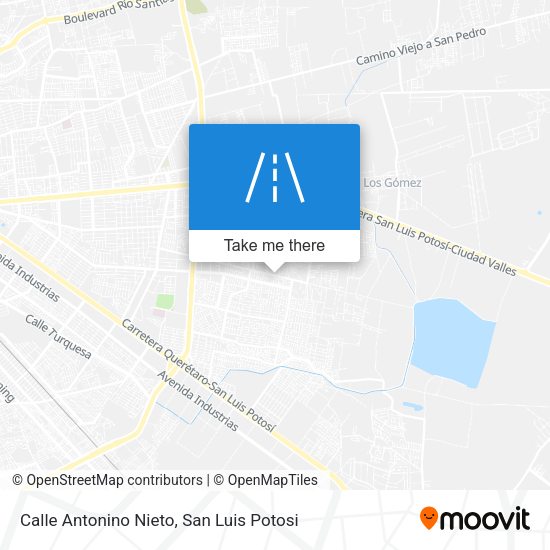 Calle Antonino Nieto map