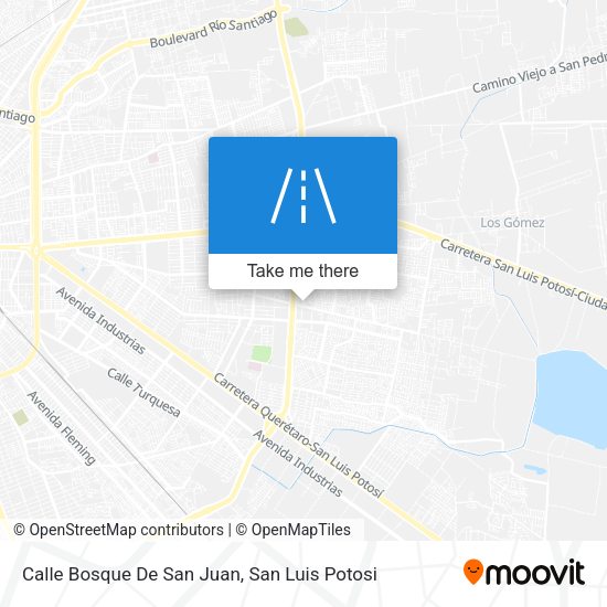 Calle Bosque De San Juan map