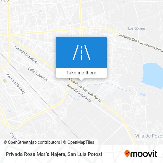 Mapa de Privada Rosa María Nájera