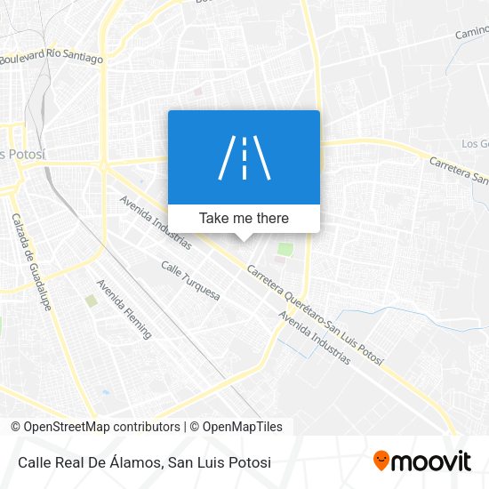 Calle Real De Álamos map