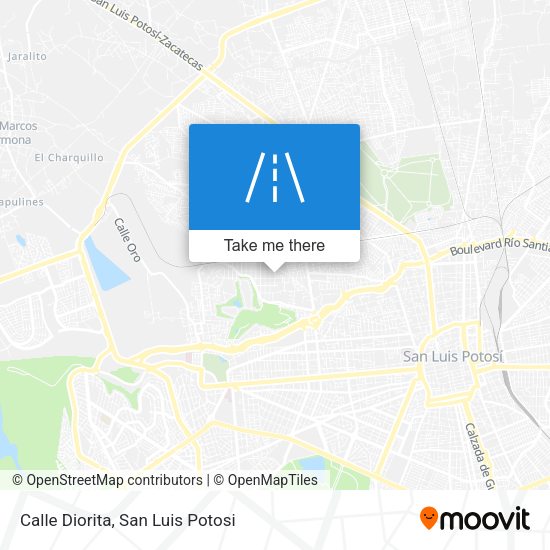 Calle Diorita map