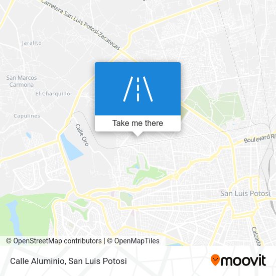 Calle Aluminio map