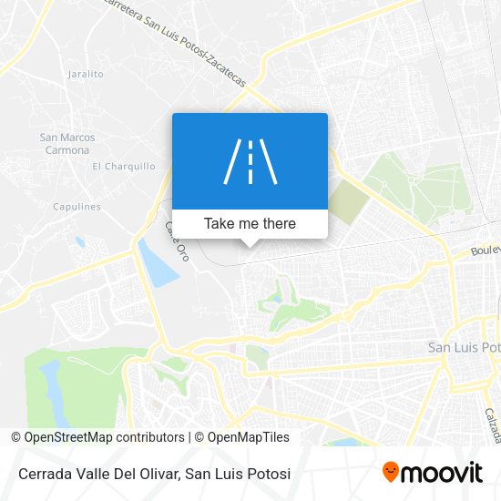 Cerrada Valle Del Olivar map