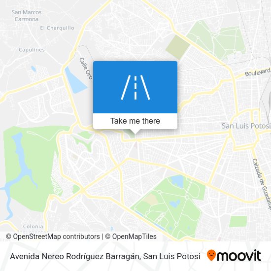 Avenida Nereo Rodríguez Barragán map