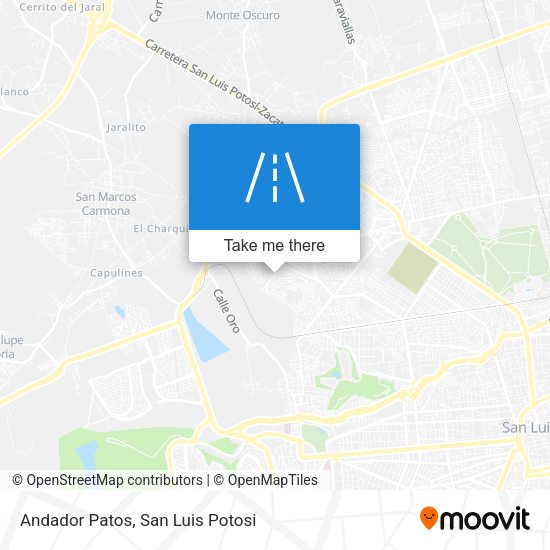 Andador Patos map