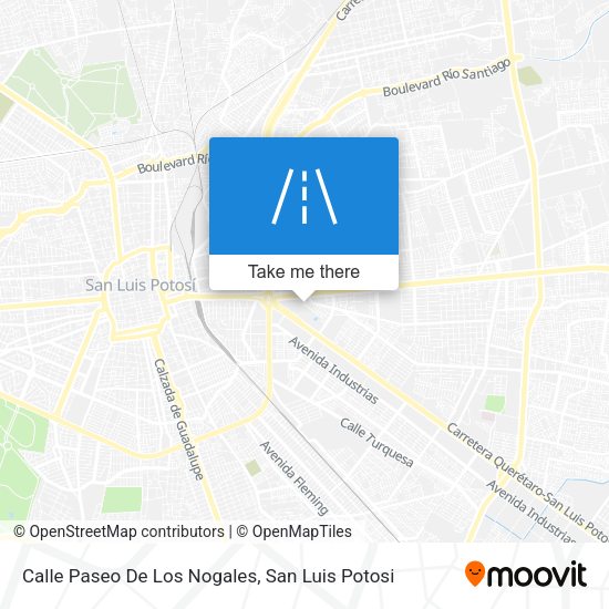 Calle Paseo De Los Nogales map