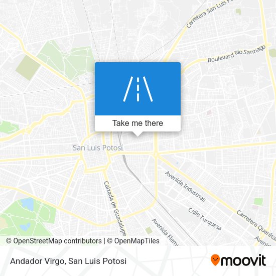 Mapa de Andador Virgo