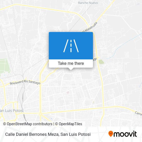 Calle Daniel Berrones Meza map