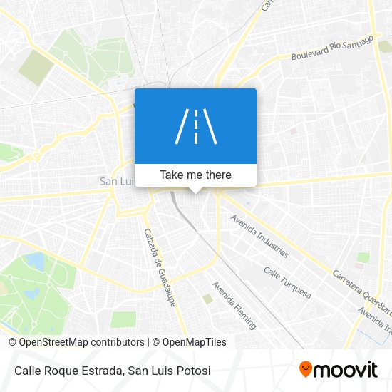 Mapa de Calle Roque Estrada