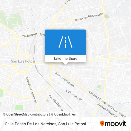 Mapa de Calle Paseo De Los Narcisos