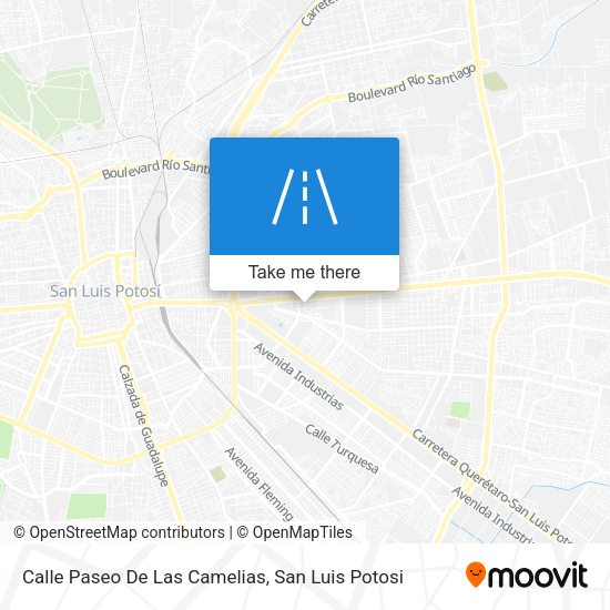 Calle Paseo De Las Camelias map