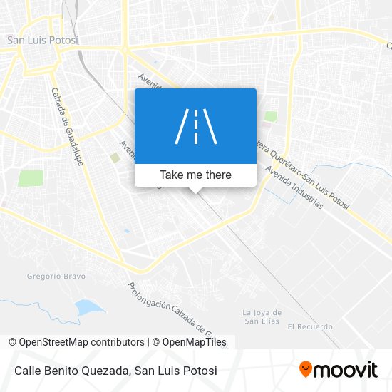 Calle Benito Quezada map