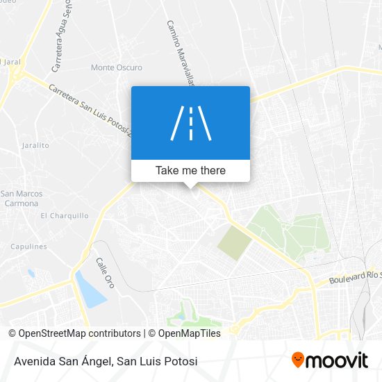 Avenida San Ángel map