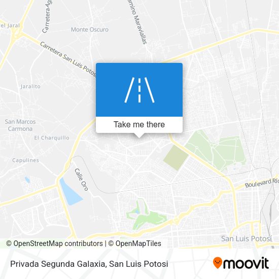 Mapa de Privada Segunda Galaxia