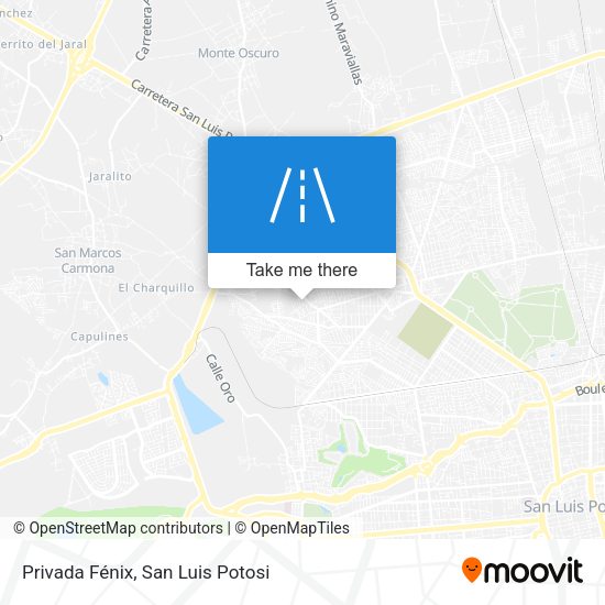 Privada Fénix map