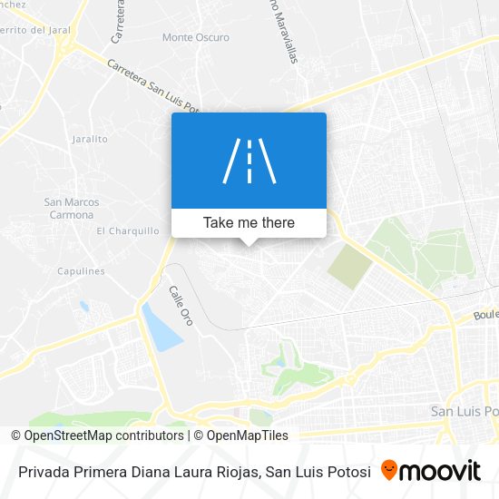 Privada Primera Diana Laura Riojas map