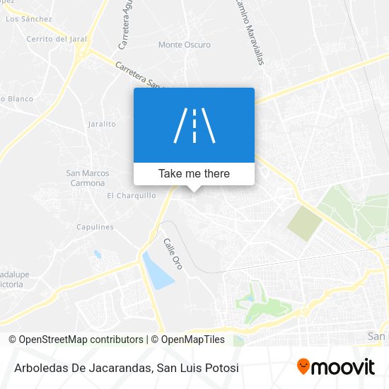 Arboledas De Jacarandas map
