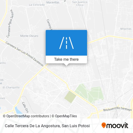 Calle Tercera De La Angostura map