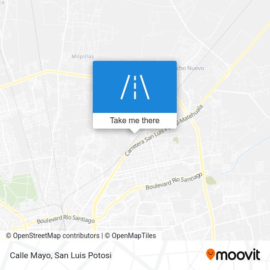 Calle Mayo map