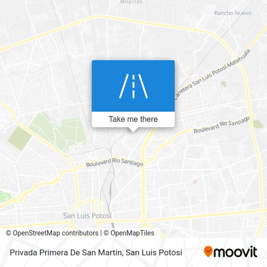 Privada Primera De San Martín map
