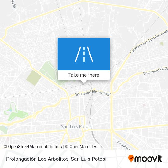 Mapa de Prolongación Los Arbolitos