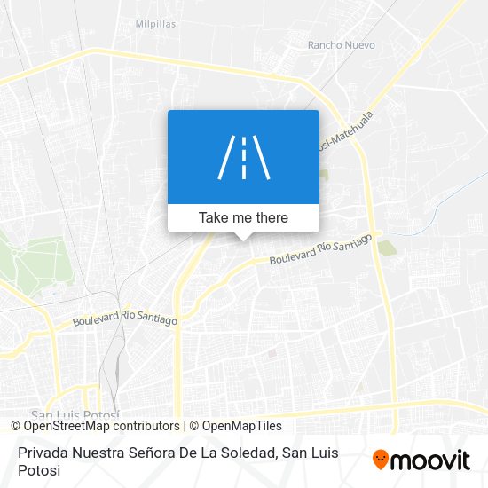 Privada Nuestra Señora De La Soledad map