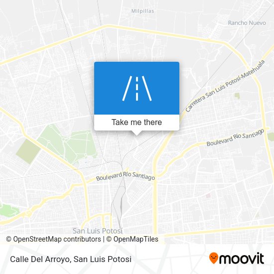 Calle Del Arroyo map
