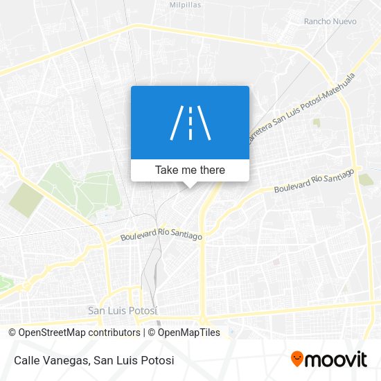 Calle Vanegas map