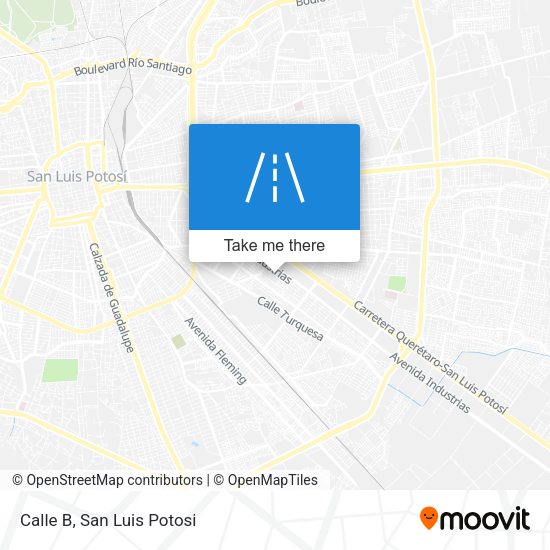 Calle B map