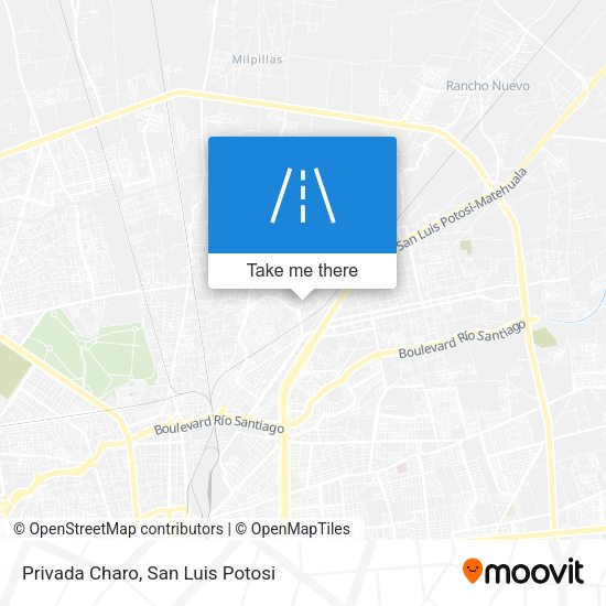 Privada Charo map