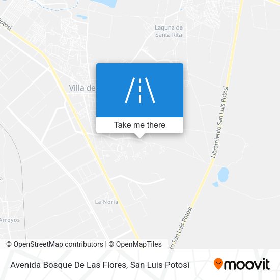 Avenida Bosque De Las Flores map