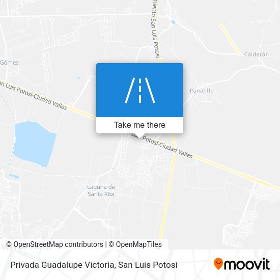 Privada Guadalupe Victoria map