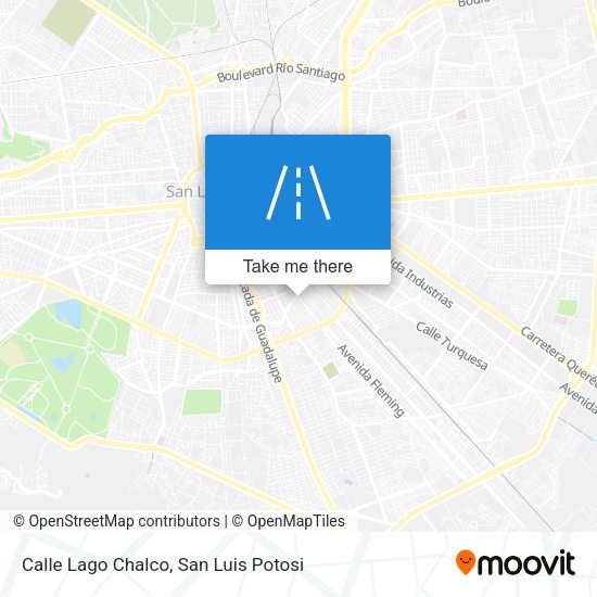 Calle Lago Chalco map