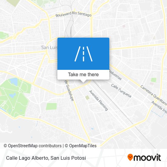 Mapa de Calle Lago Alberto