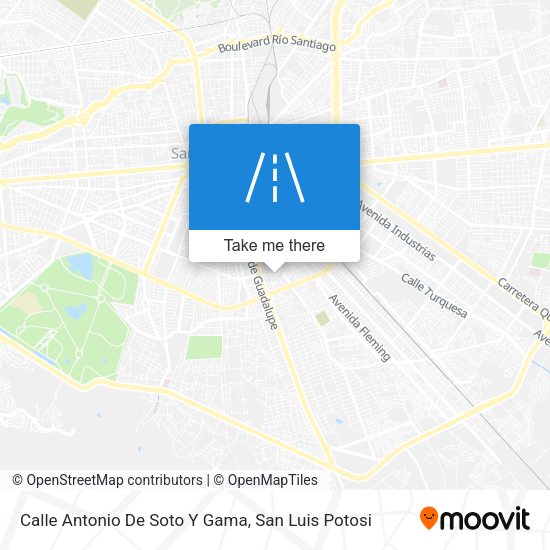 Calle Antonio De Soto Y Gama map