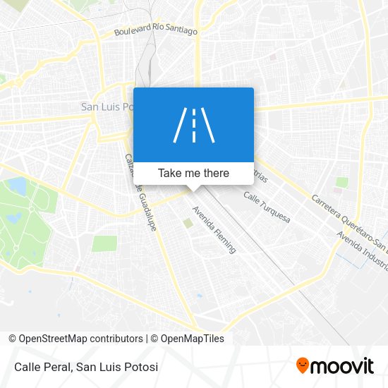 Mapa de Calle Peral