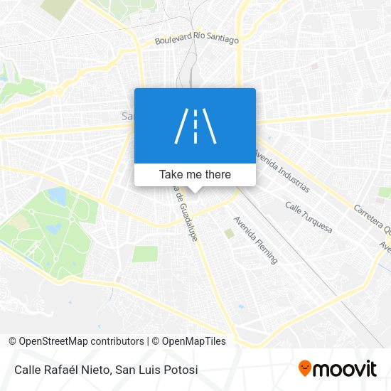 Mapa de Calle Rafaél Nieto