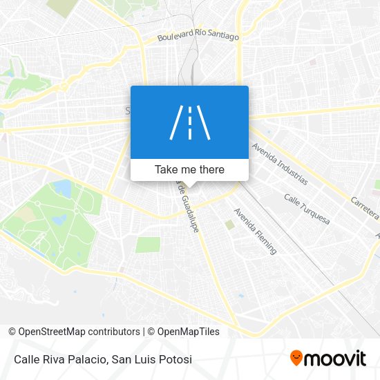 Calle Riva Palacio map