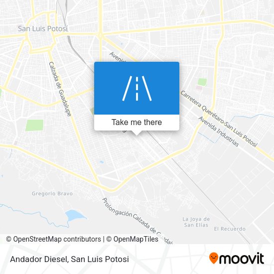 Andador Diesel map