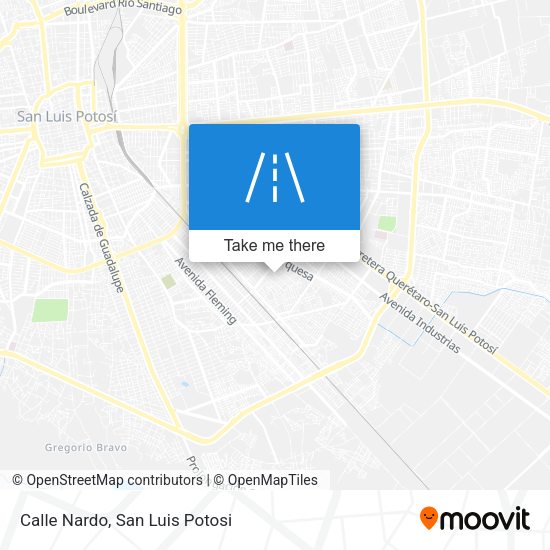 Calle Nardo map