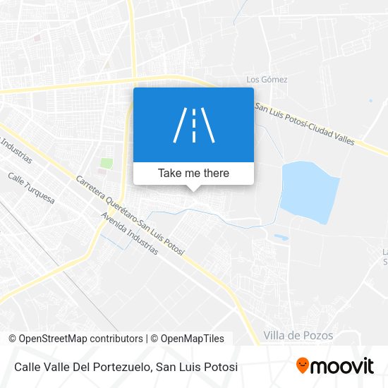 Calle Valle Del Portezuelo map