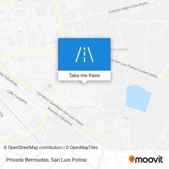 Mapa de Privada Bermudas