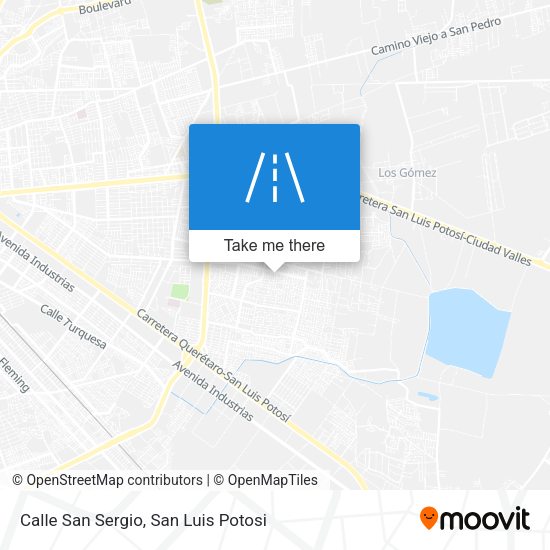 Calle San Sergio map