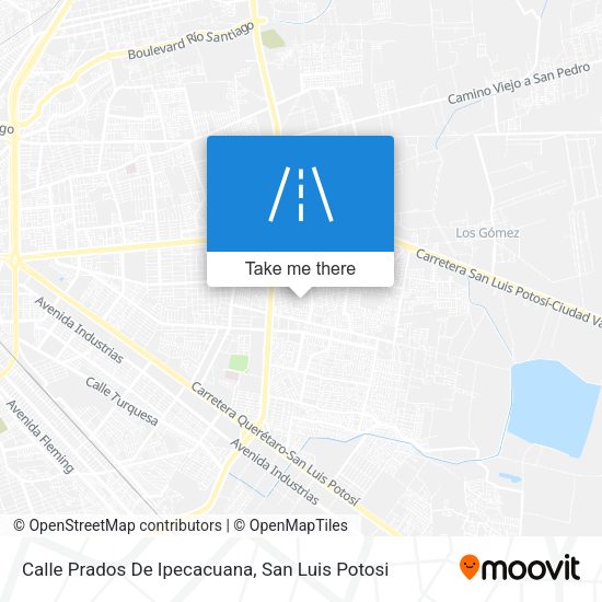 Calle Prados De Ipecacuana map