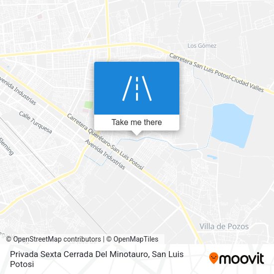 Privada Sexta Cerrada Del Minotauro map