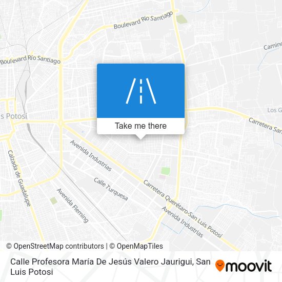 Calle Profesora María De Jesús Valero Jaurigui map