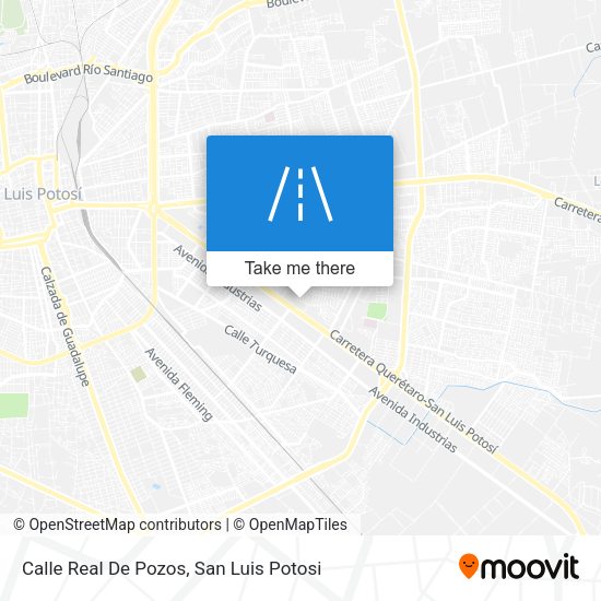 Calle Real De Pozos map