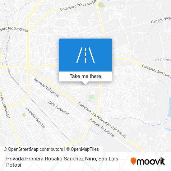 Privada Primera Rosalío Sánchez Niño map
