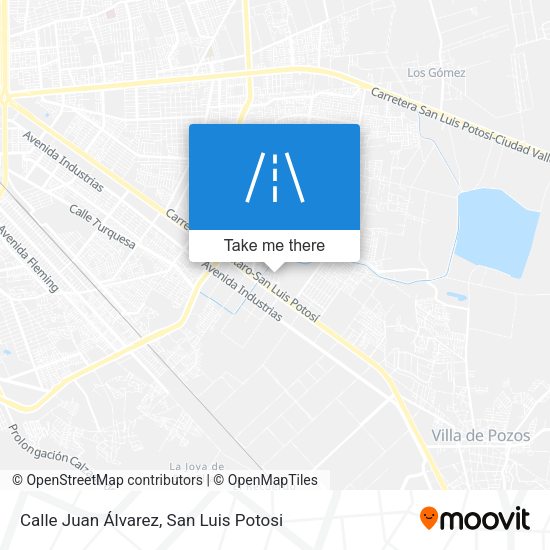 Calle Juan Álvarez map