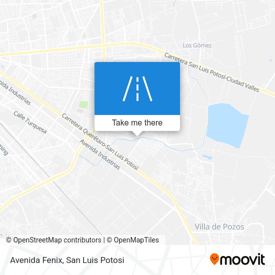 Avenida Fenix map